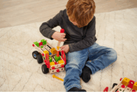 Eichhorn Constructor 135 darabos Teherautó építőjáték