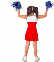 Pom-pom lány jelmez 158 cm - L méret