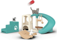 Schleich 42764 Farm World Macskák bútorral figura készlet