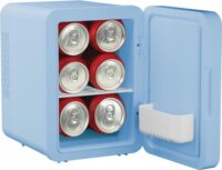 Elle Mini Travel Mini LED kozmetikai hűtő 4L LED tükörrel - Kék