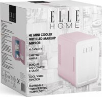 Elle Mini Travel Mini LED kozmetikai hűtő 4L LED tükörrel - Lila
