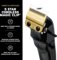 Wahl 3025726 Vezeték nélküli Akkus Hajvágó és trimmelő szett - Fekete