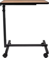 ActionMed SP100AM Állítható magasságú és dőlésszögű ágyasztal - Fekete / Barna