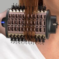 BaByliss AS95E Air Power Elektromos Hajformázó Kefe 1000 Watt - Pezsgő