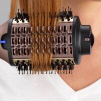 BaByliss AS95E Air Power Elektromos Hajformázó Kefe 1000 Watt - Pezsgő