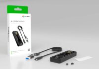 ICY BOX Spade Case 1805 USB-C 3.2 Gen 2 Külső M.2 SSD Ház - Fekete