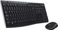Logitech MK270 Wireless Billentyűzet + Egér (Spanyol) - Fekete