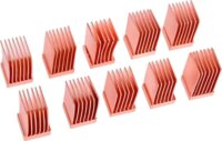 Alphacool Videókártya & RAM Réz Hűtőborda 6,5x6,5 mm (10db/csomag)
