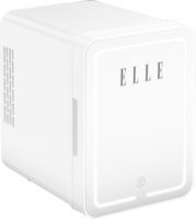 Elle Mini Travel Mini LED kozmetikai hűtő 4L LED tükörrel - Fehér