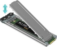 ICY DOCK ExpressSlot Elite MB842MP-B 2x M.2 NVMe Mobil Rack + PCIe Bővítőkártya