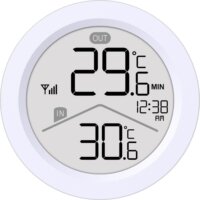 GreenBlue GB162 Meteorológiai Időjárás állomás 1 külső szenzorral - Fehér