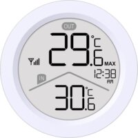 GreenBlue GB162 Meteorológiai Időjárás állomás 1 külső szenzorral - Fehér