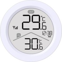 GreenBlue GB162 Meteorológiai Időjárás állomás 1 külső szenzorral - Fehér