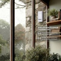 GreenBlue GB162 Meteorológiai Időjárás állomás 1 külső szenzorral - Fehér