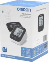 Omron M2+ Connect Smart Felkaros Digitális Vérnyomásmérő - Fehér