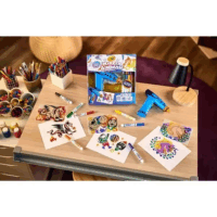 Crayola 10 részes Airbrush színező készlet