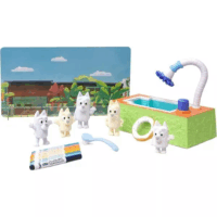 Crayola Washimals Bluey medencés mókája játékszett