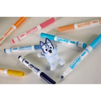 Crayola Washimals Bluey medencés mókája játékszett
