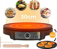 Adler AD 3093 Elektromos Palacsintasütő Ø 30cm 1600W - Fekete