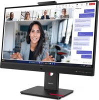 Lenovo 27" T27qd-4v ThinkVision 16:9 QHD IPS Monitor - Fekete