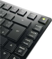 CHERRY KW X ULP 2.0 MINI Mechanikus Bluetooth + RF Wireless USB-C Billentyűzet DE - Fekete