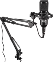 DNA YOU2B Podcast készlet (Mikrofon + Audio Interfész + Mikrofon állvány) - Fekete