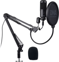 DNA CM USB Kit Podcast készlet (Studio kondenzátor Mikrofon + Állvány) - Fekete