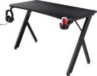 TRUST GXT 712 Dynamus Desk Gamer Asztal 120 x 60 x 74 cm - Fekete