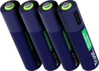 Trust 25671 Újratölthető Lítium-Polimer AAA USB-C 500mAh (4db/csomag)