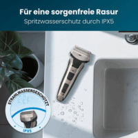 ProfiCare PC-HR 3140 Vezeték nélküli Akkus Borotva - Fekete / Króm