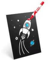 Kidywolf Illuminated világító fali dekorációs készlet (9db/csomag)