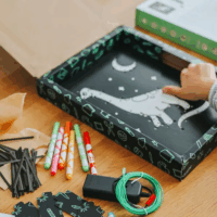 Kidywolf Illuminated 3 részes világító faldekoráció készlet - Dínó