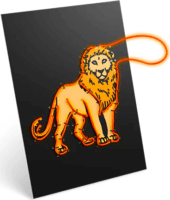 Kidywolf Illuminated 3 részes világító faldekoráció készlet - Vadállatok