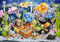Ravensburger Gelini víz alatti móka 1000 darabos puzzle