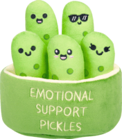 Just Play Emotional Support Uborka plüssfigura