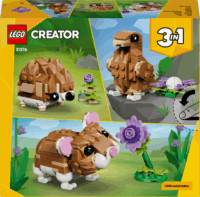 LEGO 31376 Creator - 3 az 1-ben Aranyos Hörcsög Virággal