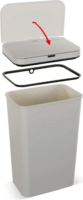 Lamart LT8109 50 literes Érintés nélküli szemetes - Bézs