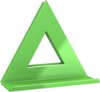 Dahle Mega XL háromszög alakú mágneses tartó 75x75mm - Zöld