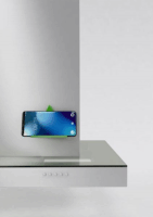 Dahle Mega XL háromszög alakú mágneses tartó 75x75mm - Zöld