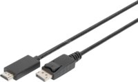 Digitus DisplayPort apa - HDMI apa 4K Átalakító Adapter 1m - Fekete
