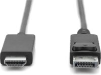 Digitus DisplayPort apa - HDMI apa 4K Átalakító Adapter 1m - Fekete