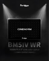 Portkeys 5.5" BM5 IV WR Hordozható Érintőképernyős Kamera Monitor - Fekete