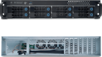 FANTEC SRC-2080X07-12G/6G-BCE 2HE 2U Rack szerverház (430mm x 550mm x 88mm) - Szürke