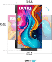 BenQ 32" PV3200U 16:9 4K UHD IPS Monitor - Fekete