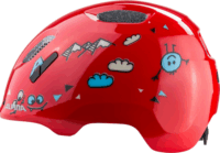 Alpina Ximo 2 Gyermek Mintás Bukósisak - Piros (49-54cm)