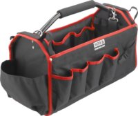 Yato YT-7435 Csővázas Szerszámos táska 49 × 23 × 28 cm - Fekete/Piros