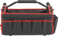 Yato YT-7435 Csővázas Szerszámos táska 49 × 23 × 28 cm - Fekete/Piros