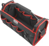 Yato YT-7435 Csővázas Szerszámos táska 49 × 23 × 28 cm - Fekete/Piros