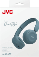 JVC HA-S59WAU Bluetooth / Vezetékes Fejhalgató Headset - Kék