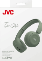 JVC HAS-59WGU Bluetooth / Vezetékes Fejhalgató Headset - Zöld